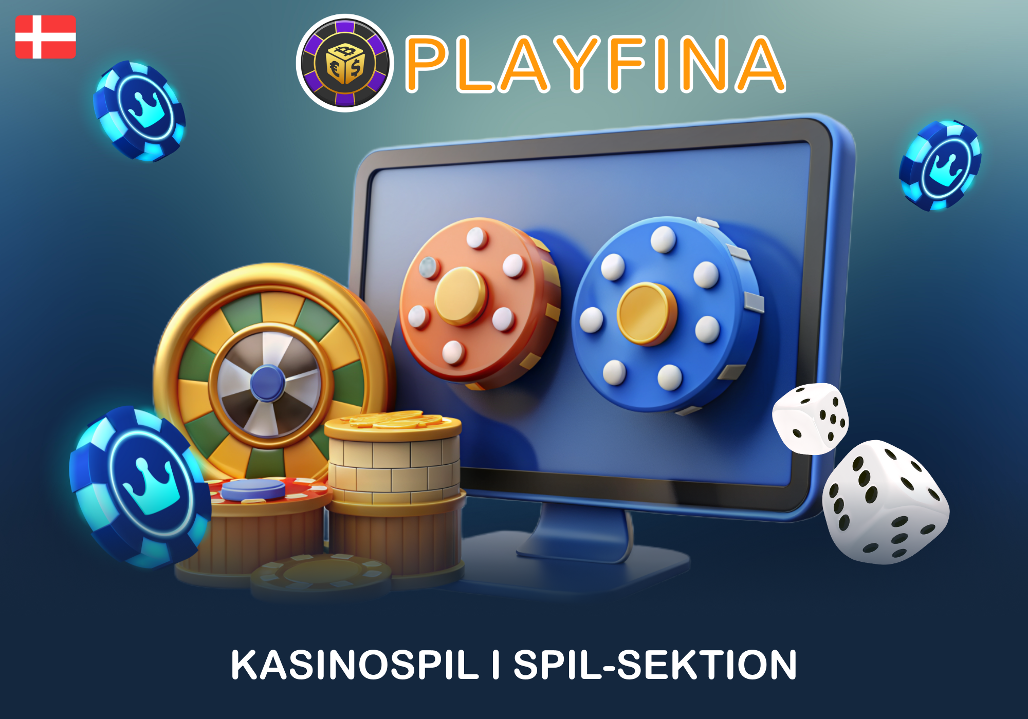 Over 8000 spil hos Playfina Danmark